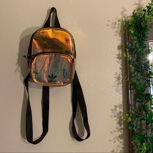 🚠Adidas Mini Holographic Clear Backpack